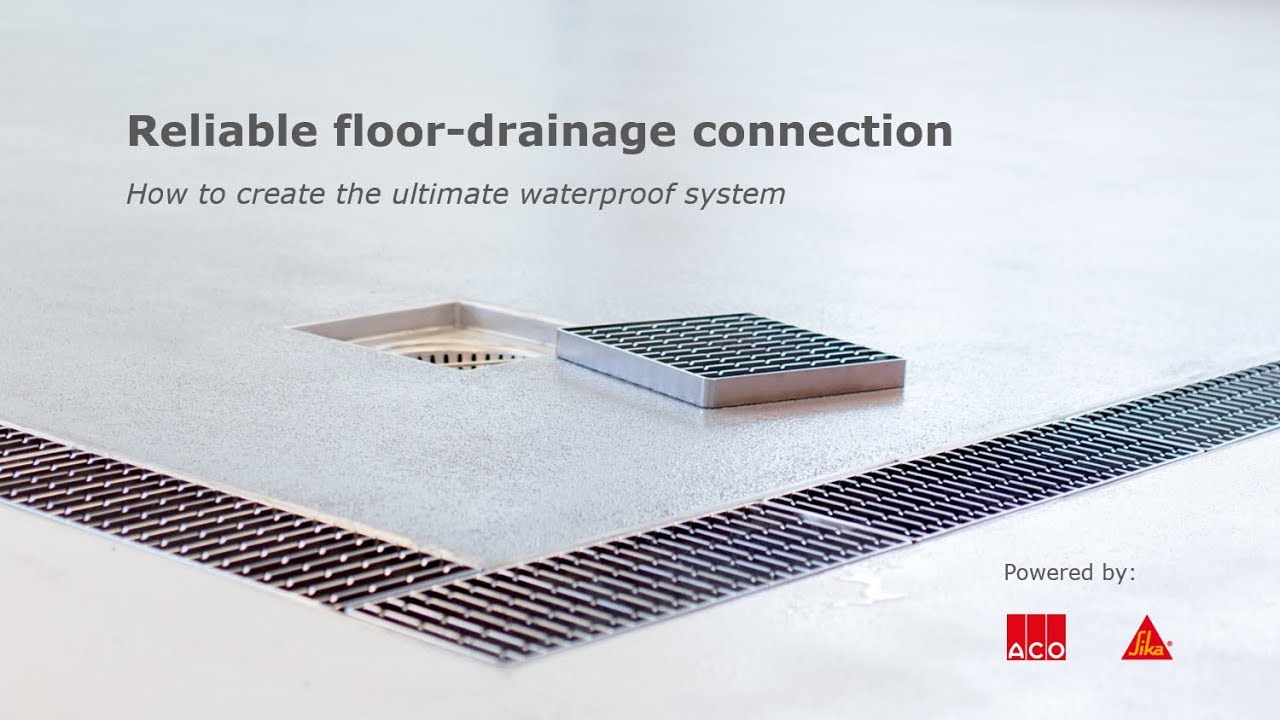 WEBINAR: Reliable floor-drainage connection (ACO & Sika)
