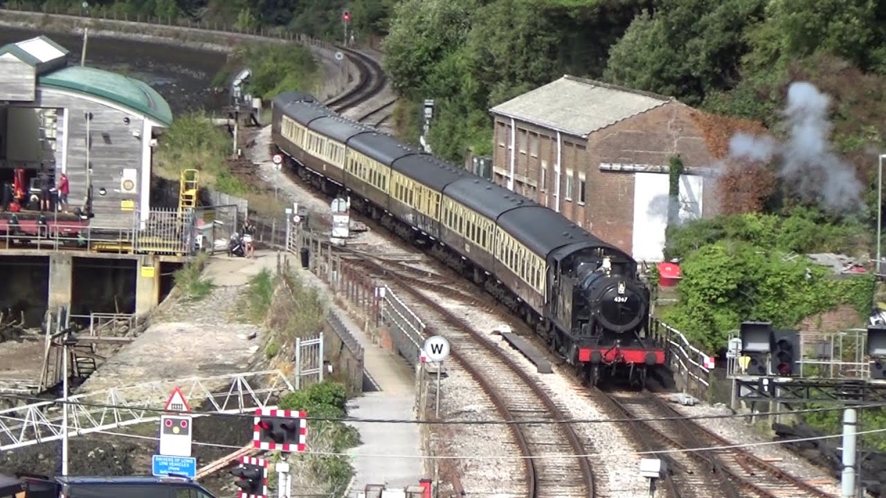 Dartmouth Steam Railway - From the lineside - Part 2 - Greenway to Kingswear - Late August 2025