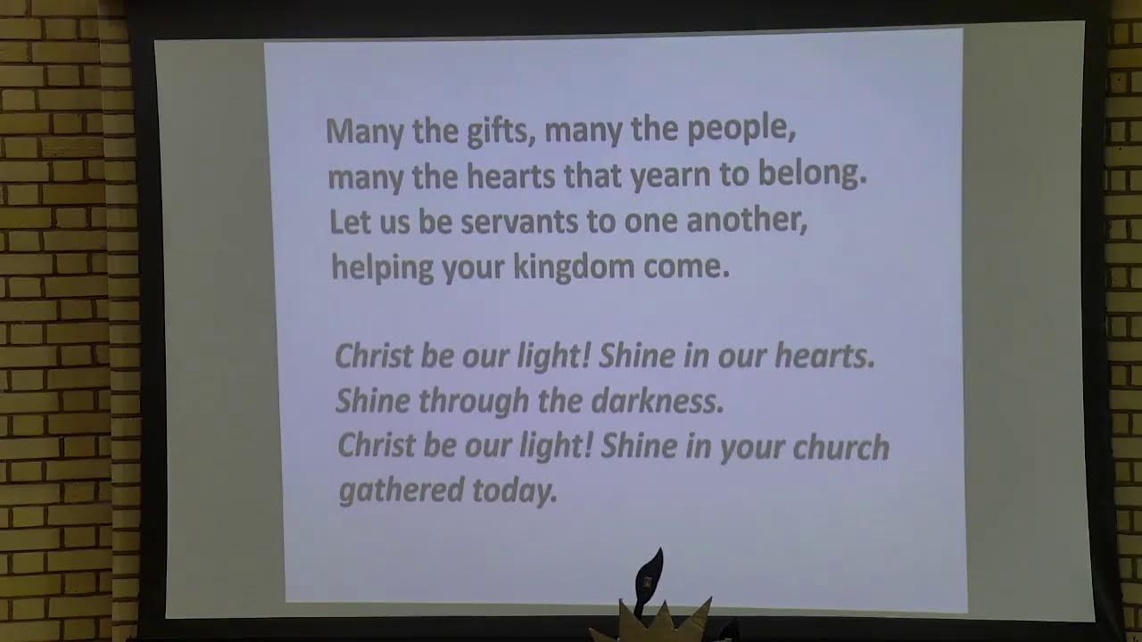 The 4th Sunday of Lent - 15th March 2026