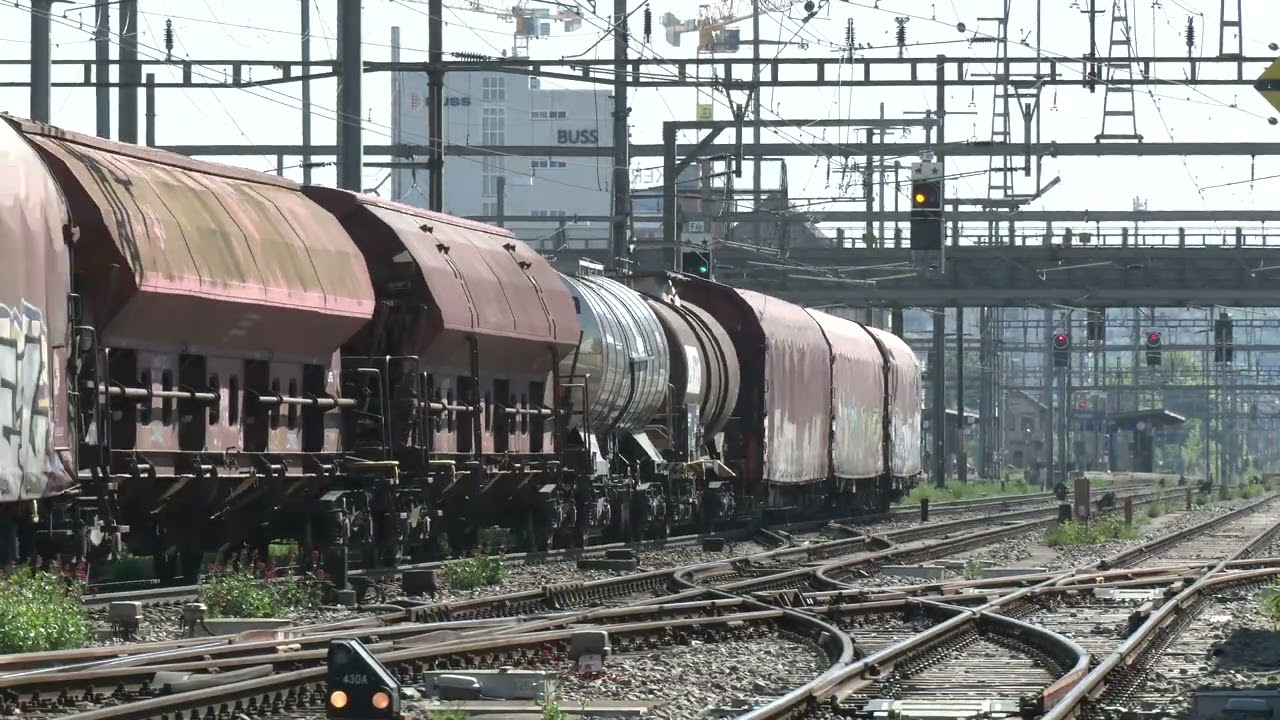 Schweizer Eisenbahnen  Pratteln und Gexi Dreieck 2025