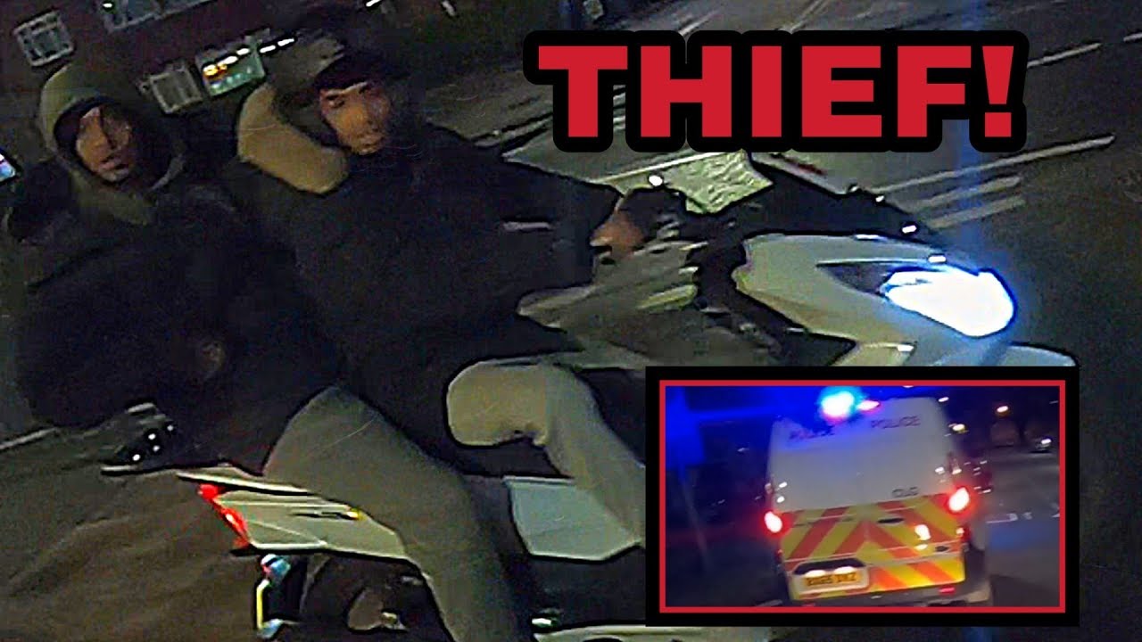 Moped thieves tracked down! Bike taken from them! Part 1