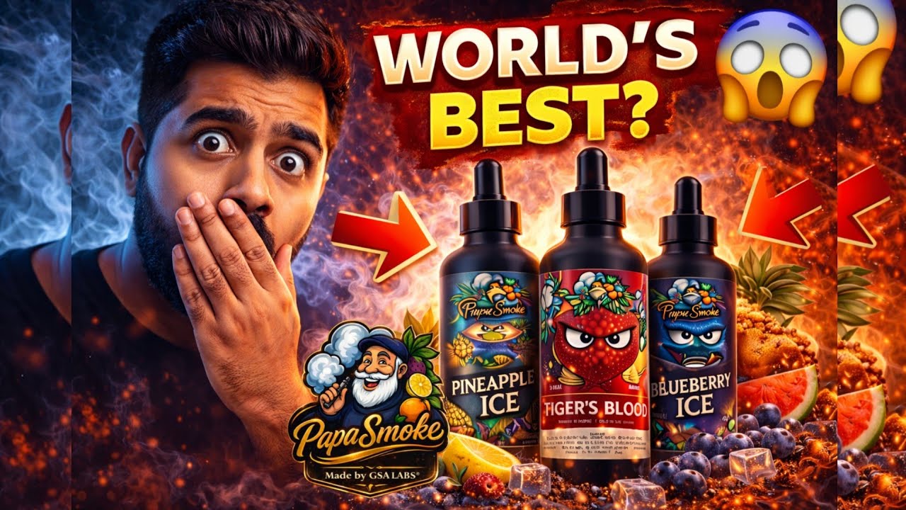 I Tried Papa Smoke Flavours for 1 Year&hellip; Here&rsquo;s the Honest Truth 😱 #papasmoke 