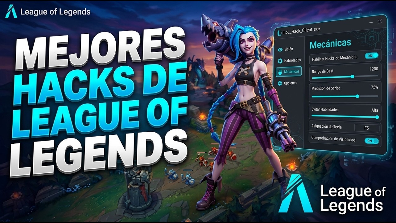 FUNCIONA Cheat LoL 2026 / AutoCombo + SpellShield + RecallTracker / Cliente Estable para PC
