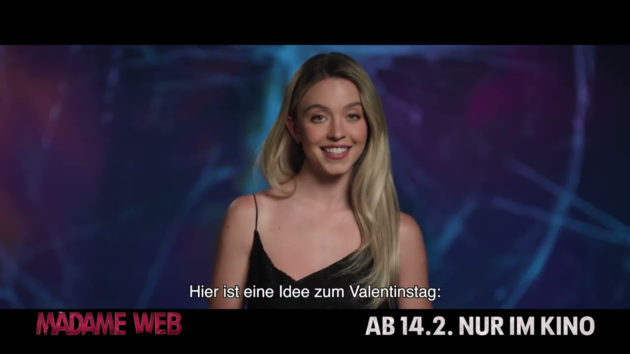 Madame Web &ndash; Offizieller Clip Greeting Valentines Day Sidney 8'' Deutsch (Kinostart 14.2.2024)