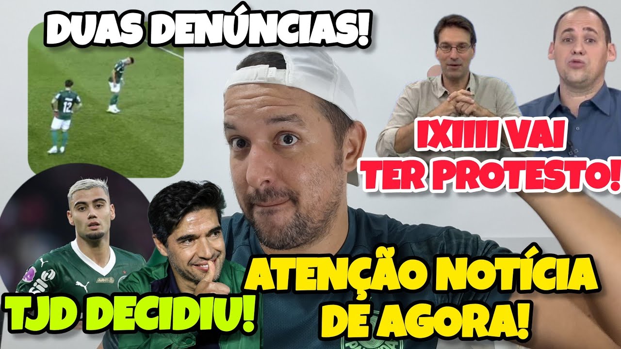 🚨😨VAI TER PROTESTO! TJD TOMA DECISÃO SOBRE O VERDÃO. É DOIS SERÃO JULGADOS AINDA. VAMOS LÁ. 