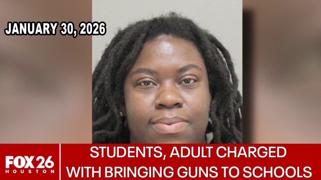 Students, adult charged with bringing guns to schools