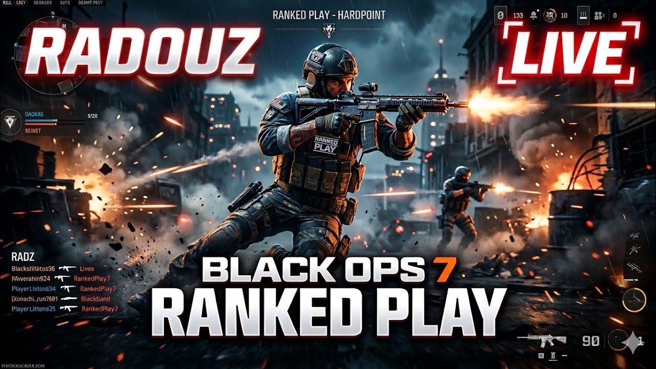 كود رانك بلاي البث ناااار🔥 Call of Duty Black Ops 7 Ranked play live