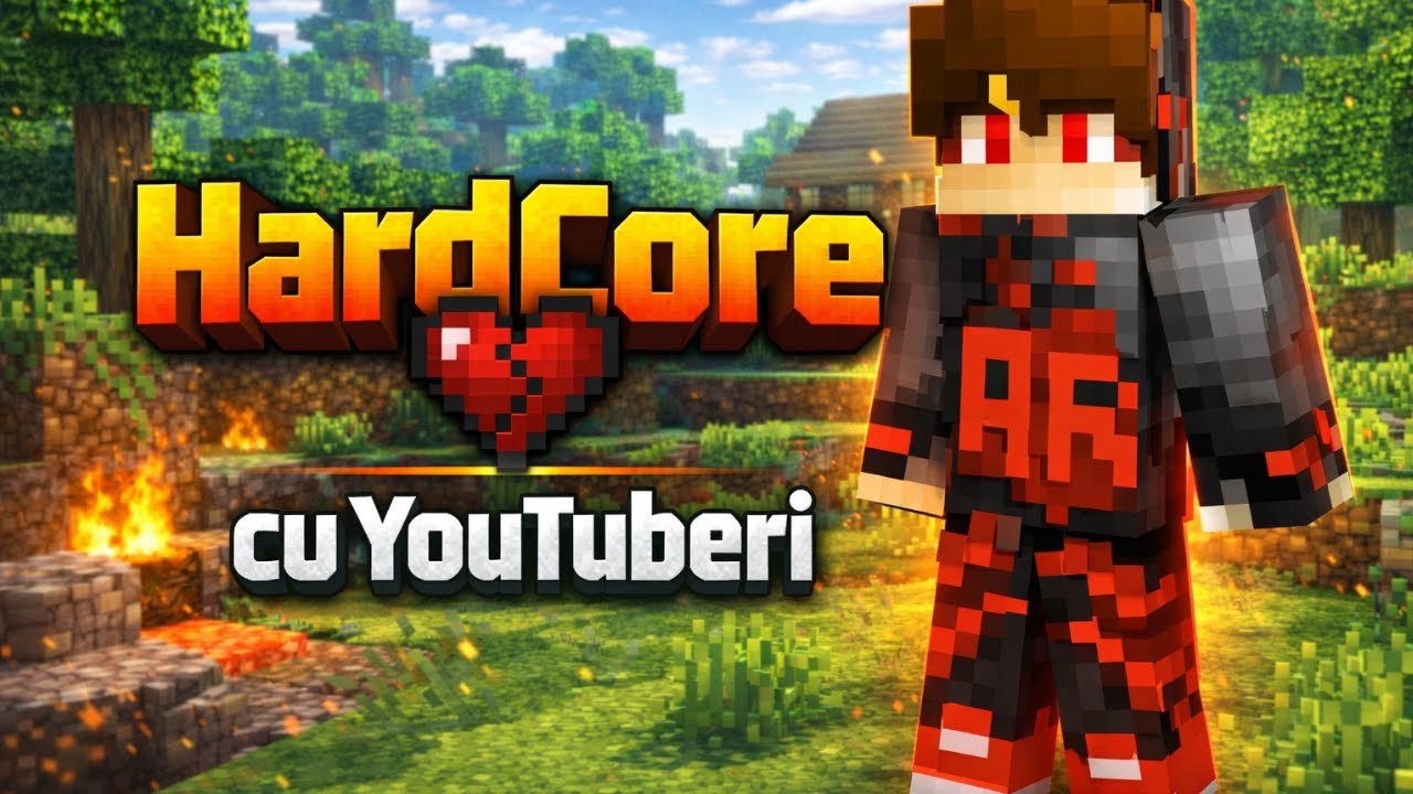 Minecraft Hardcore cu Youtuberi Ep1