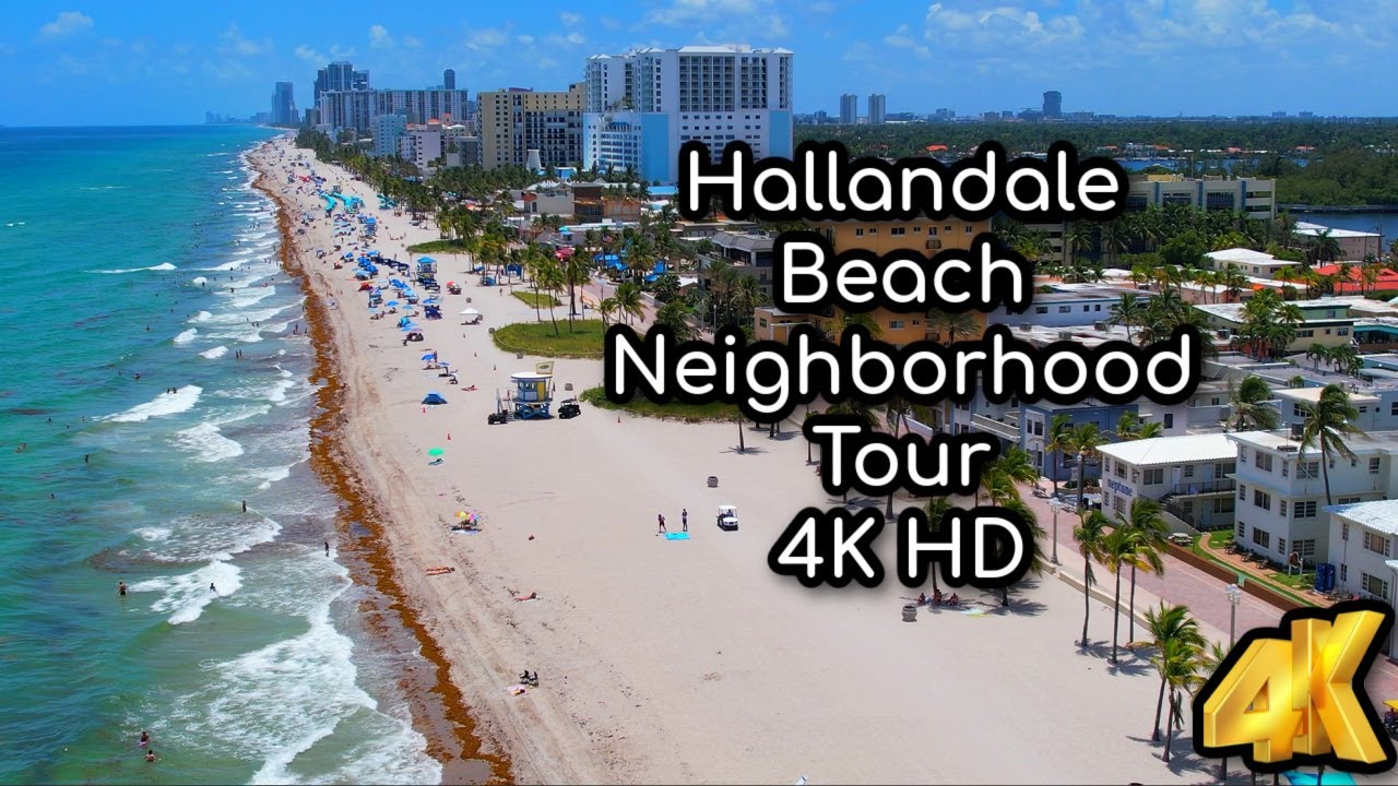 Hallandale in 4K | Broward County | Florida | Neighborhood Tour