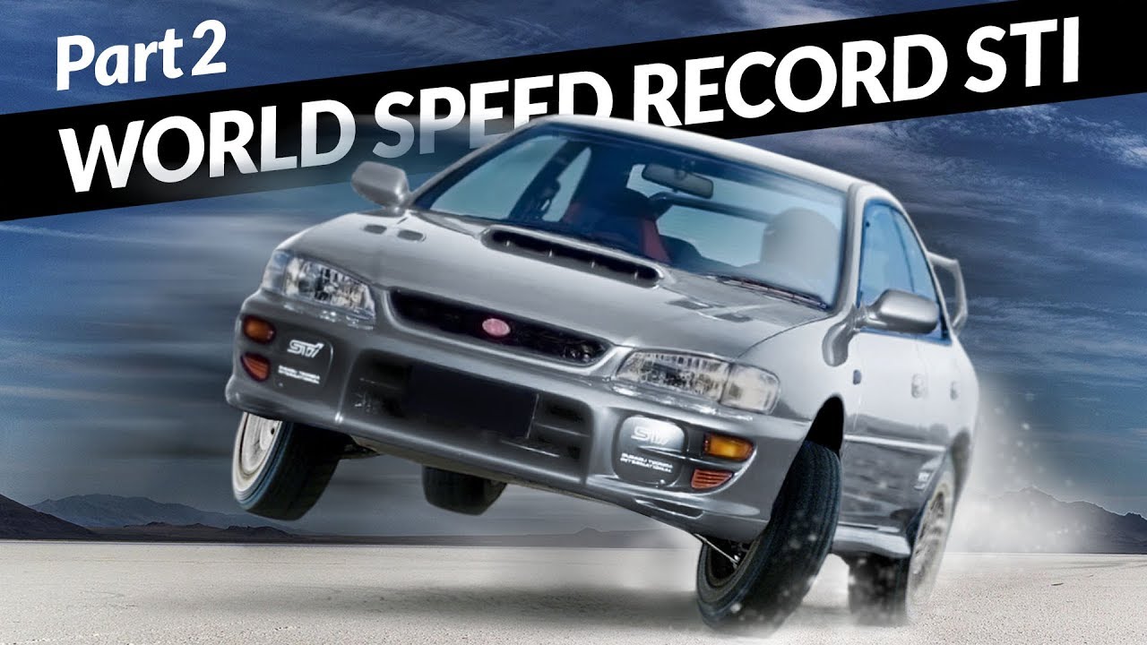 World Speed Record STi - Part 2: Suspension