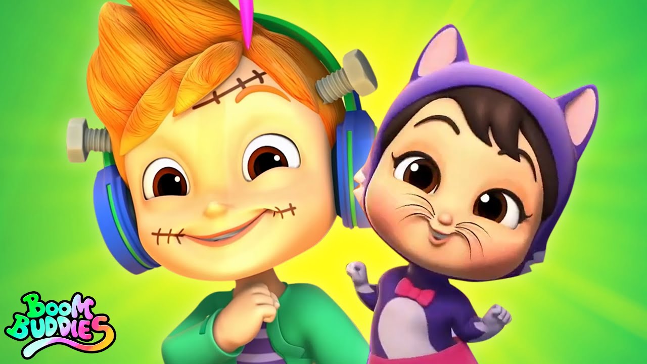 Monster Freeze Dance, Halloween Songs and Spooky Rhymes for Kids