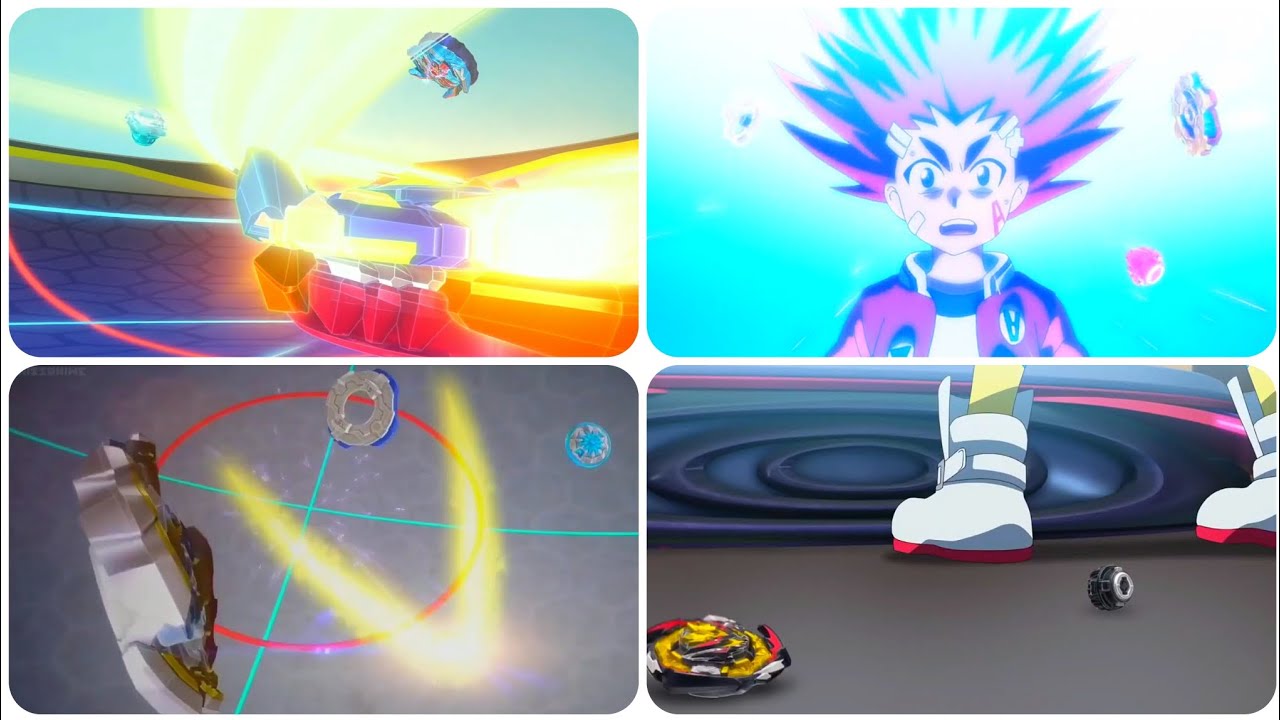 Valt Bursting All Protagonist Beyblades From S3-6