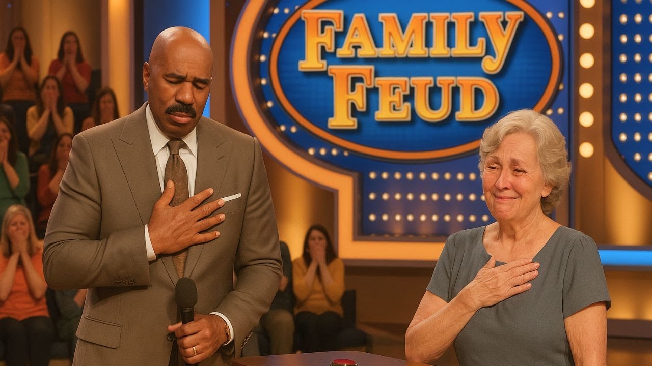 Steve Harvey STUNNED When Widow Says “I Still Hear His Voice Every Night”