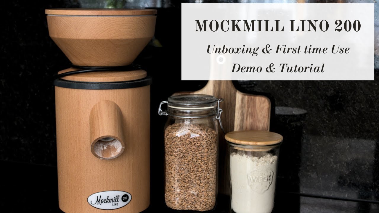 Mockmill Lino 200 - Unboxing , First time Use Demo & Tutorial