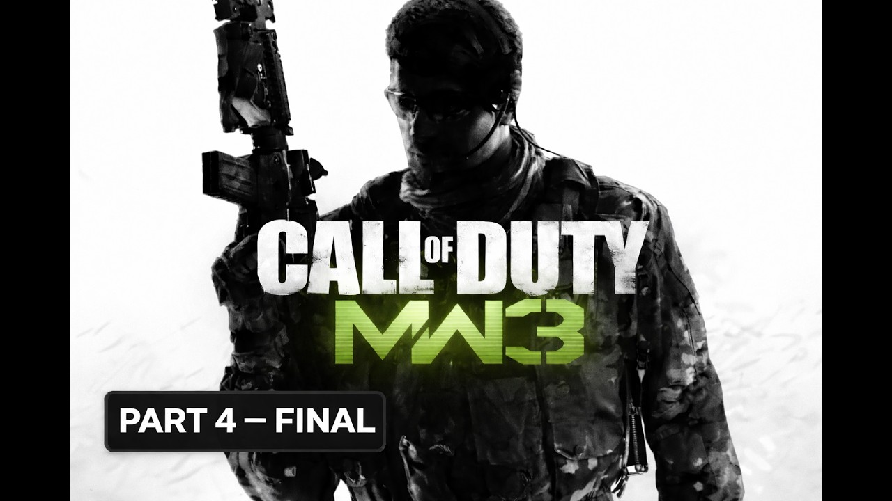 Call of Duty: Modern Warfare 3 (2011) – EPIC Ending | Final Part (PC, No Commentary)