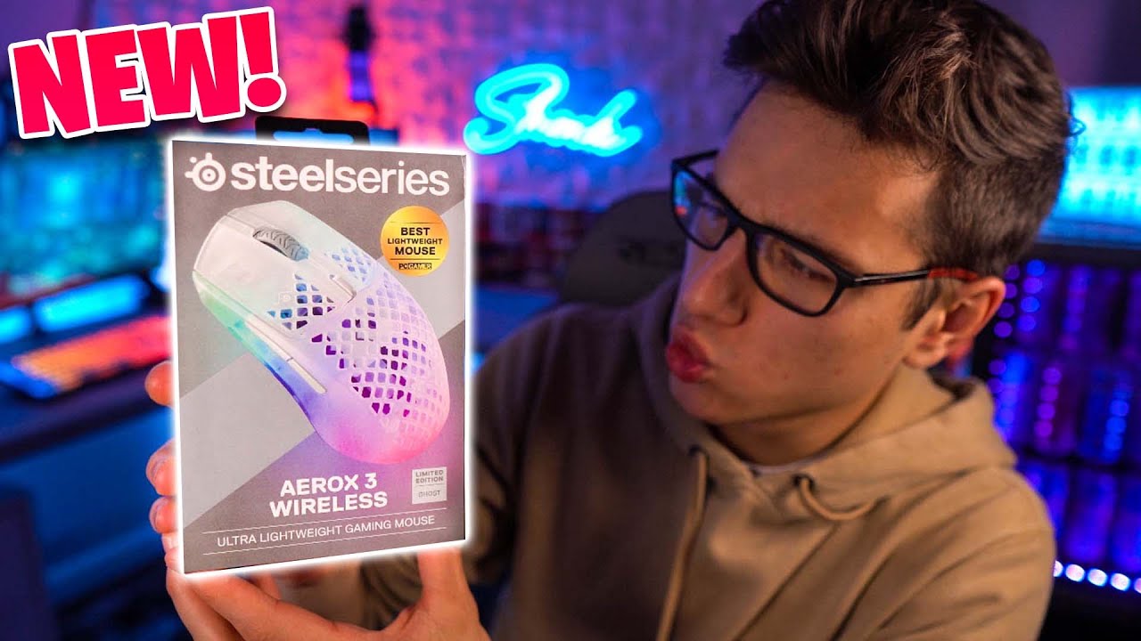 Распаковка и настройка SteelSeries GHOST Aerox 3 Wireless