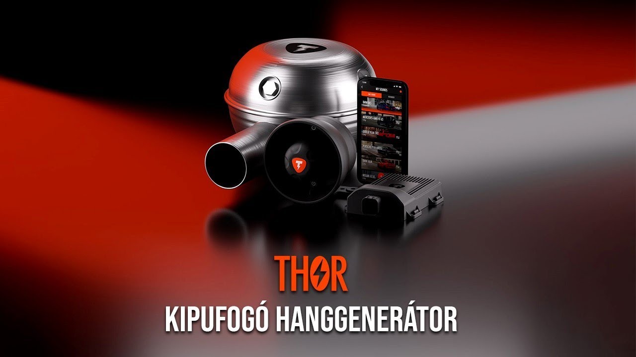 THOR kipufogó hanggenerátor bemutató
