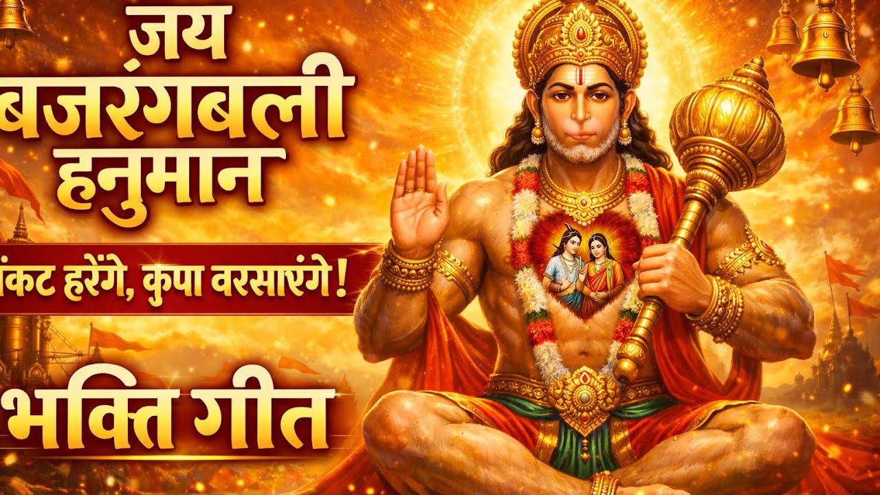 जय बजरंगबली हनुमान | संकट हरेंगे कृपा बरसाएंगे | सुपरहिट हनुमान भक्ति गीत | Hanuman Bhajan 2026