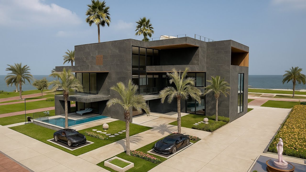 PUBG HOME - Level 28 House Design in PUBG – Full Tutorial with Pool & Garden