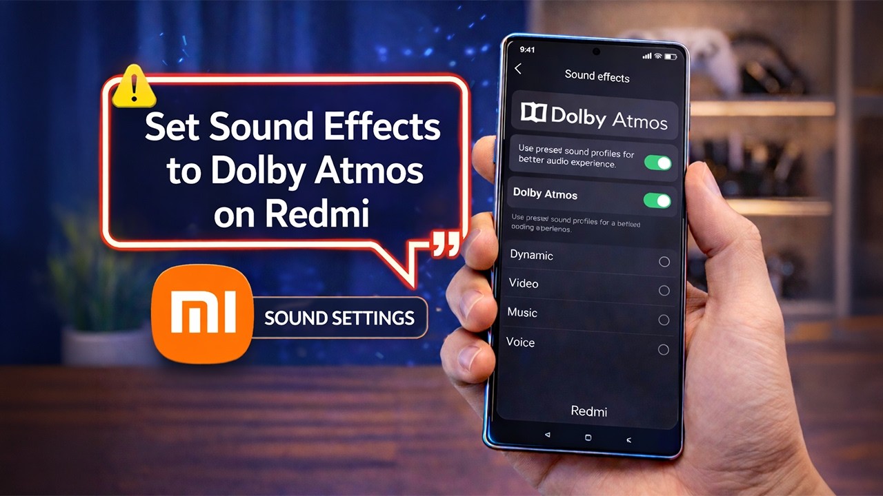 How to Enable Dolby Atmos on Xiaomi Phone (MIUI Guide)
