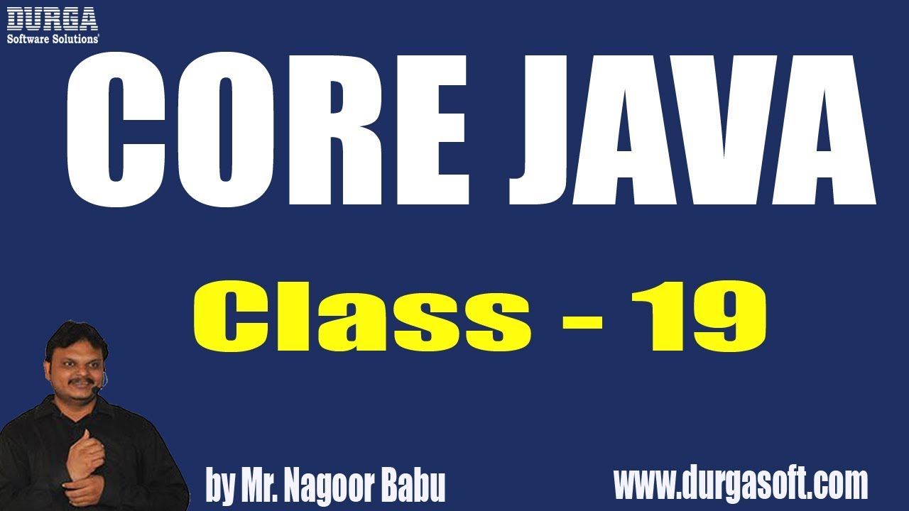 Increment & Decrement Operators || Class - 19 || by Mr. Nagoor Babu Sir On 15-12-2018
