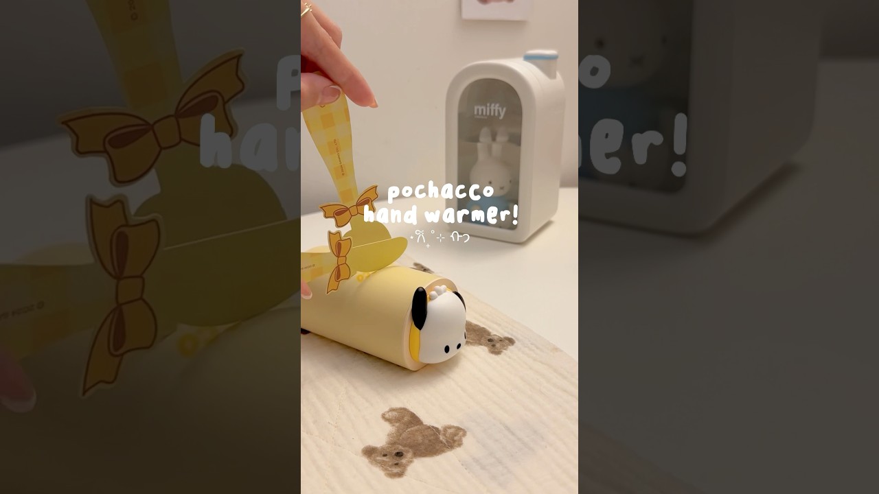 I personally asked martube to kindly spoil me w one of these ❛ ֊ ❛ it&rsquo;s so cute!! #pochacco #sanrio