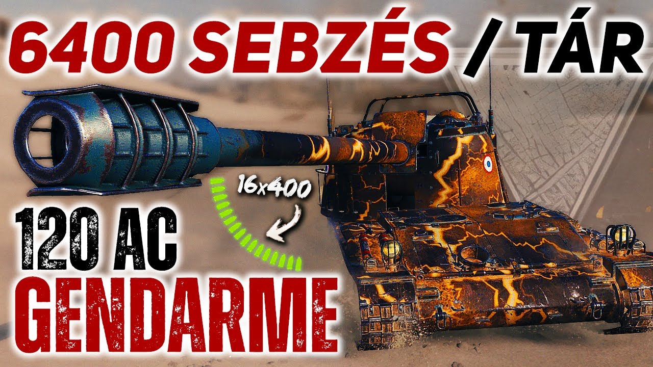 A Francia Táras Iszonyat Ámokfutása (120 AC Gendarme)
