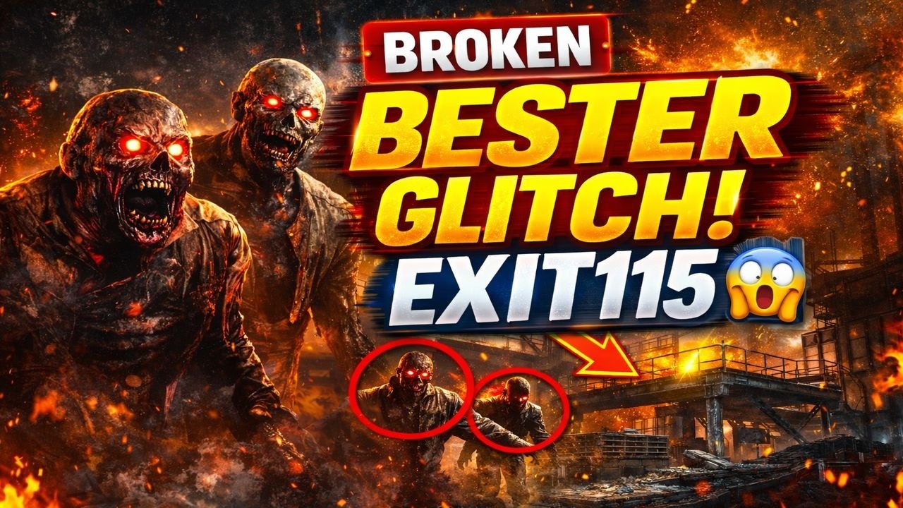 💀 Bester BO7 Zombies Glitch + Geheimer OP Spot auf EXIT115