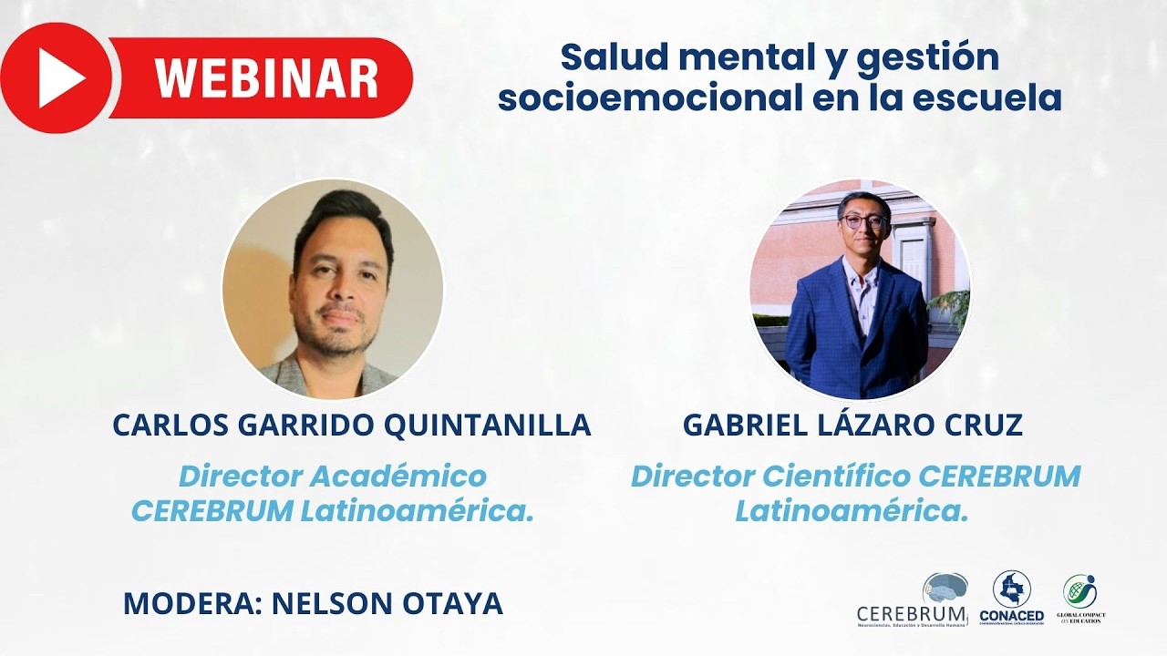 Webinar: Salud mental y gestión socioemocional en la escuela