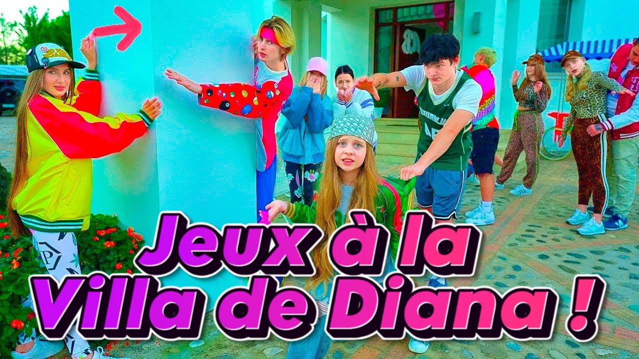 Jeux à la Villa de Diana ! | Jeux et Concours pour Filles et Garçons !