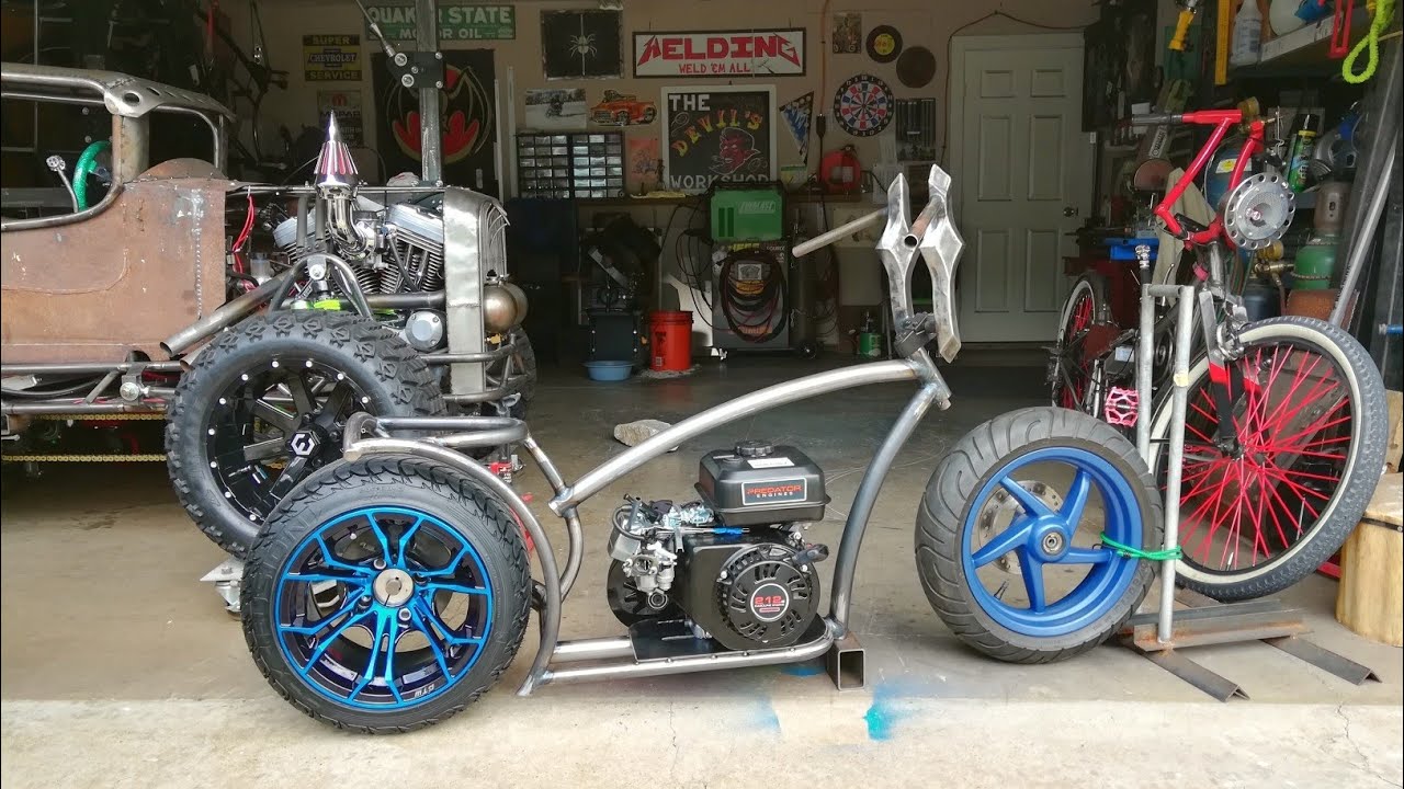 New Scratch Custom Mini Bike Build #1