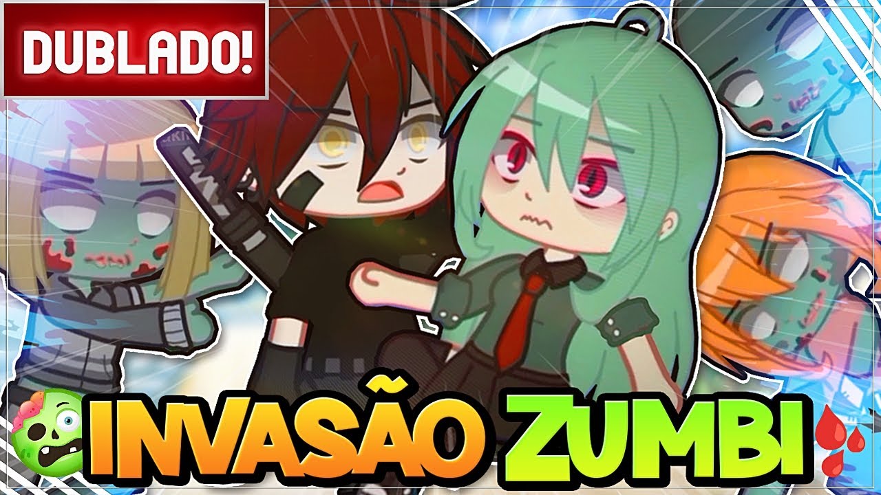 [ DUBLADO ] 😱 INVASÃO ZUMBI | MINI FILME GACHA CLUB