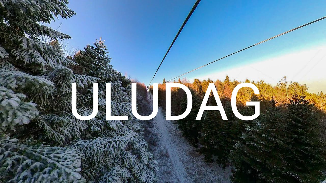 Uludag cable car, Burca Turkey, relax tour (December)