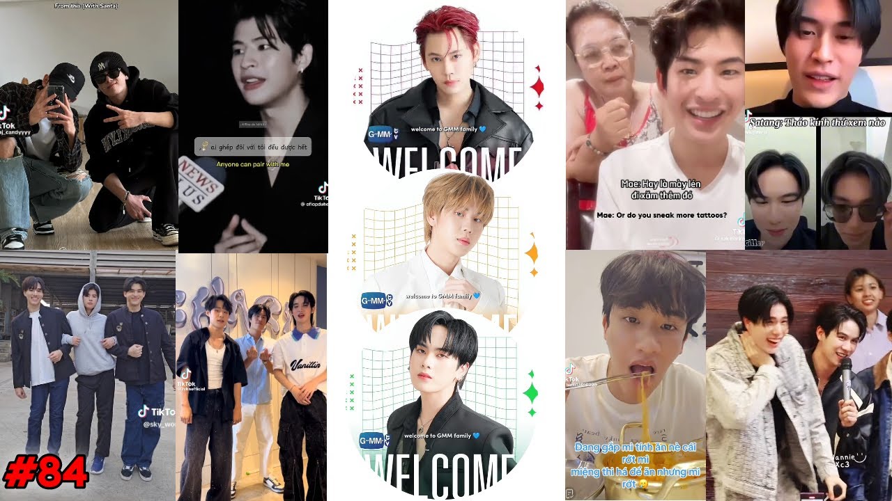 [Tổng hợp TikTok] Cuối tuần giải trí xả tress cùng các Mỹ nam an tĩnh  nhà GMMTV #84