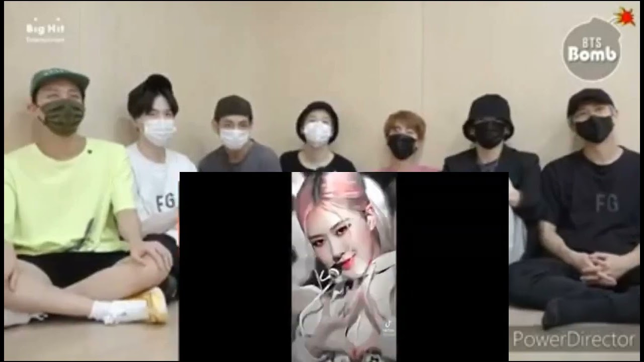 BTS REACTION TIKTOK BLACKPINK Part 21 (FANMADE) 🥵😍