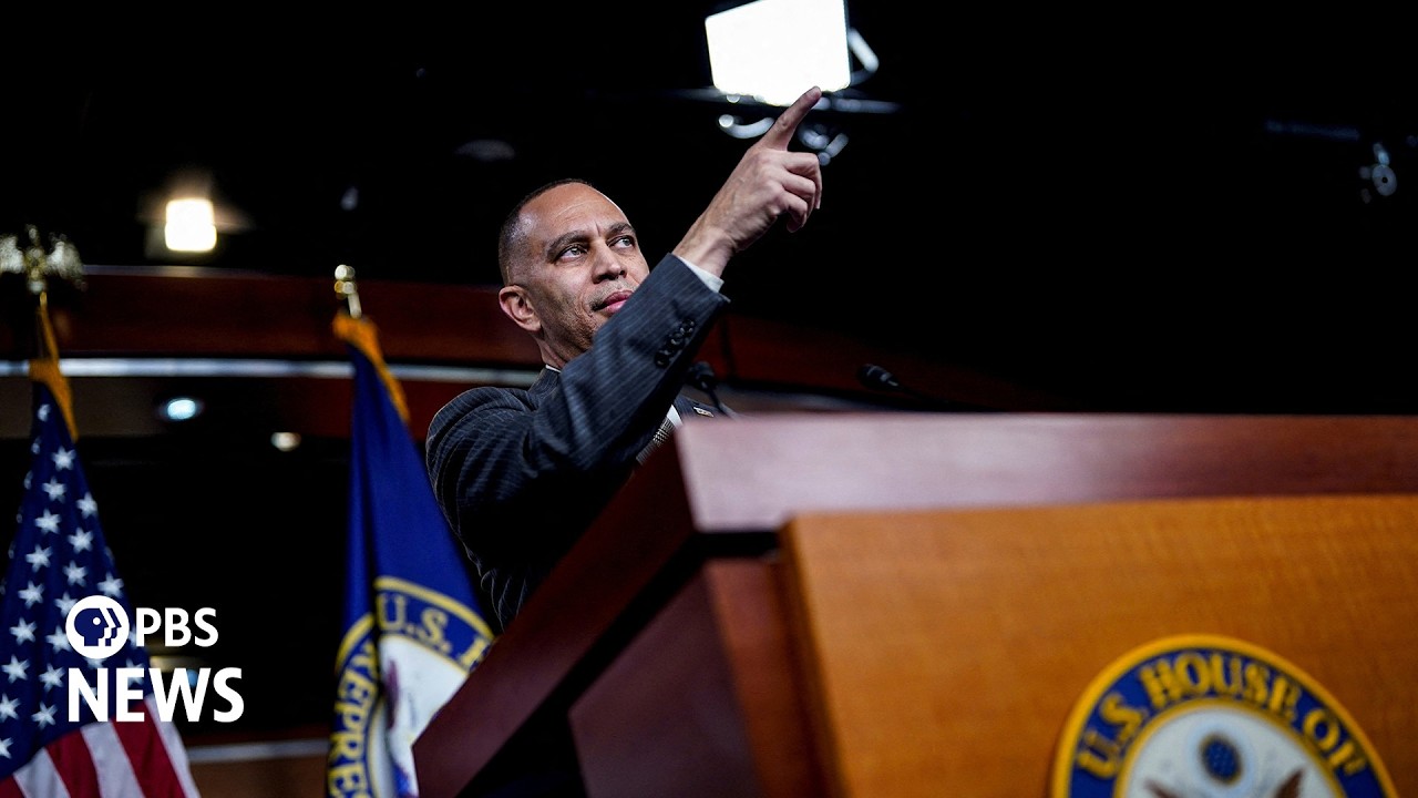 WATCH LIVE: Jeffries holds news conference after Homan says Minneapolis crackdown is ending