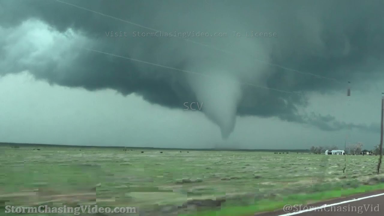 Punkin Center, CO EPIC Tornado Followed by Crazy Strobe Lightning Extended Edit - 5/23/2021