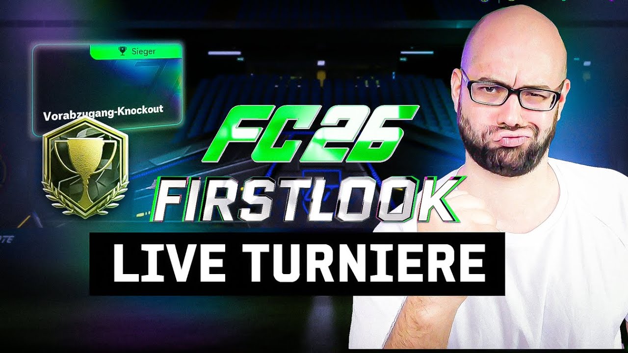 FC26 FIRST LOOK ● LIVE TURNIERE mit meinem ersten Sieg 💪