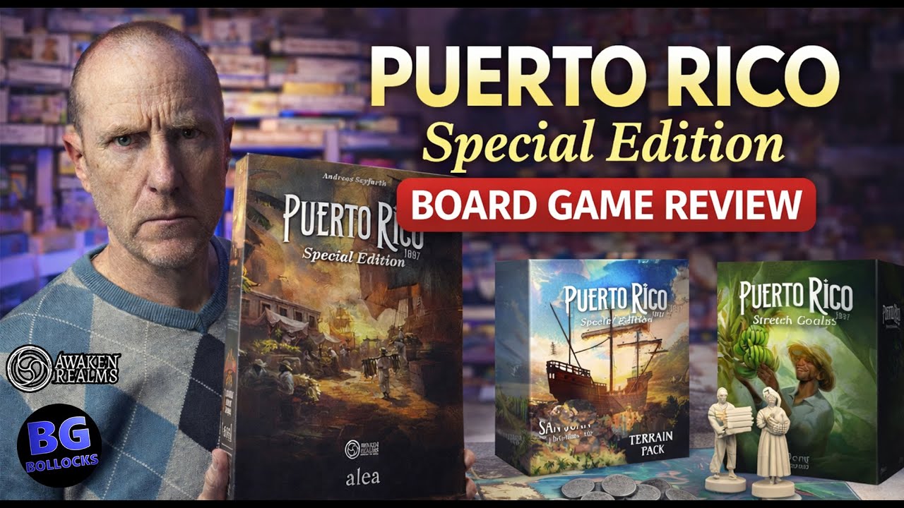Puerto Rico Special Edition By Awaken Realms Board Game Review