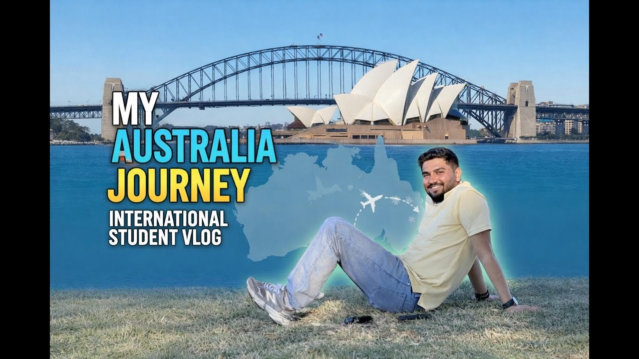 New Country, New Life 🇦🇺 | International Student in Australia | First Vlog