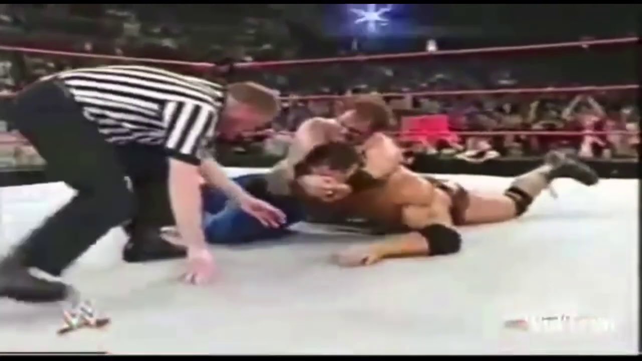 Chris Benoit Crossface on Batista