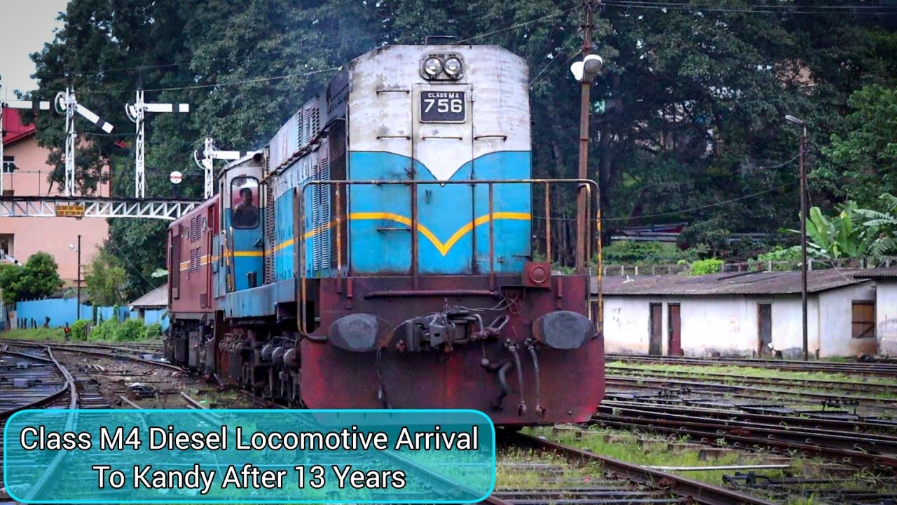 Upcountry Arrival Of Class M4 Locomotive After 13 Years with Siyana Kumari Express Train