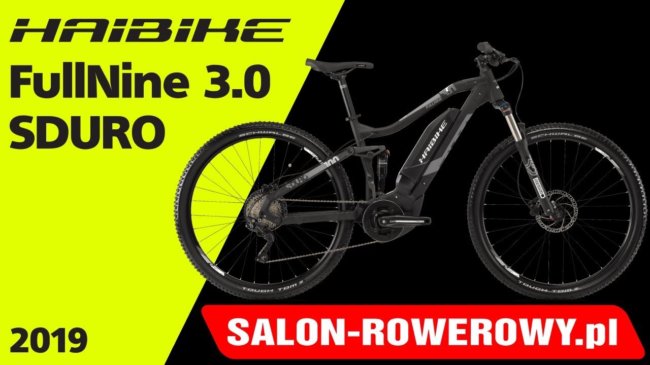 rower Haibike Sduro FullNine 3.0 2019 www.salon-rowerowy.pl