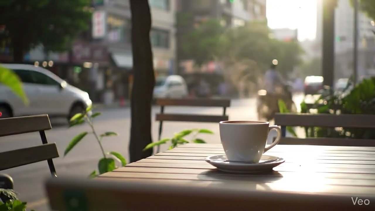 Morning Coffee Music ☕ Sunny Cafe Corner Ambience for Focus | 2 Hours