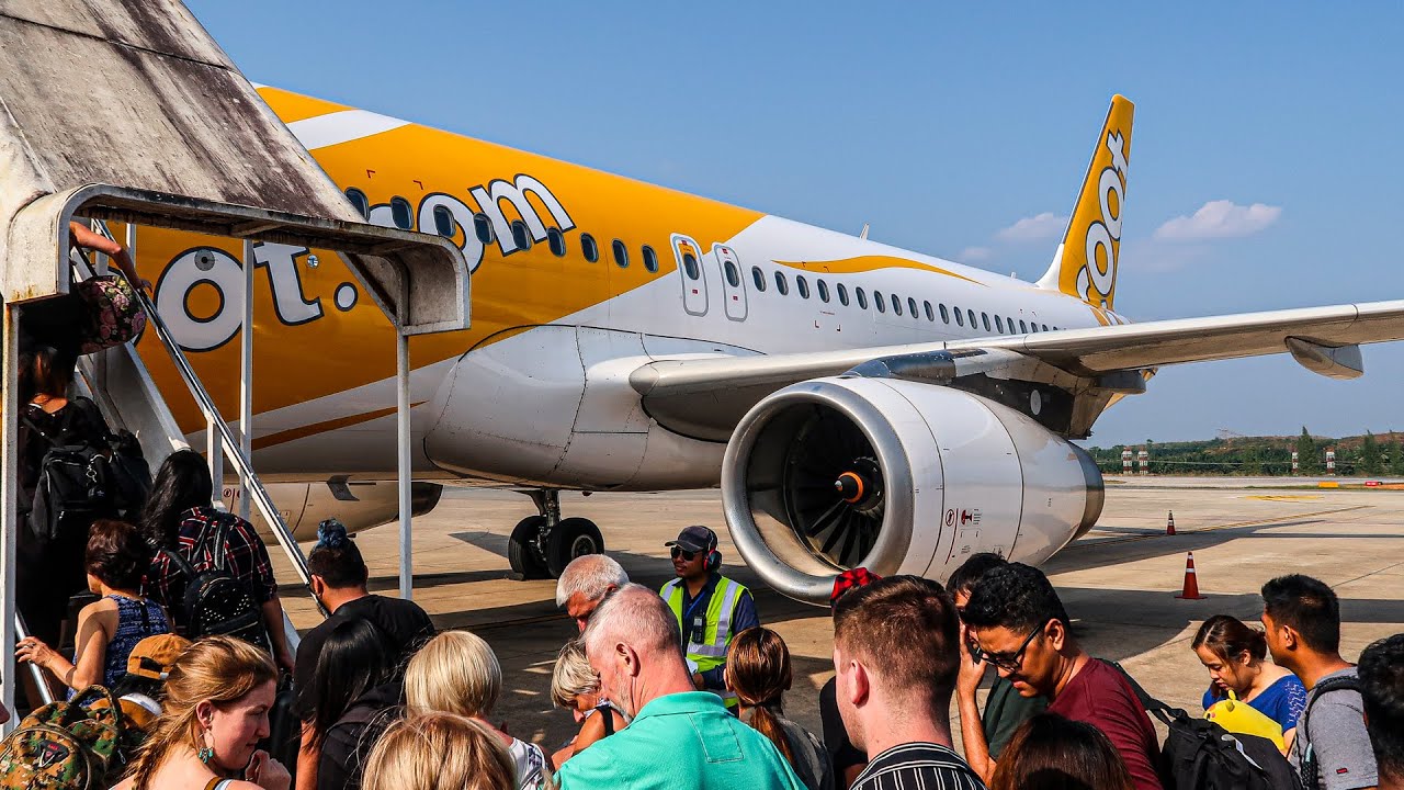 ASIA'S MOST DISLIKED BUDGET AIRLINE - SCOOT | Airbus A320 | Krabi - Singapore