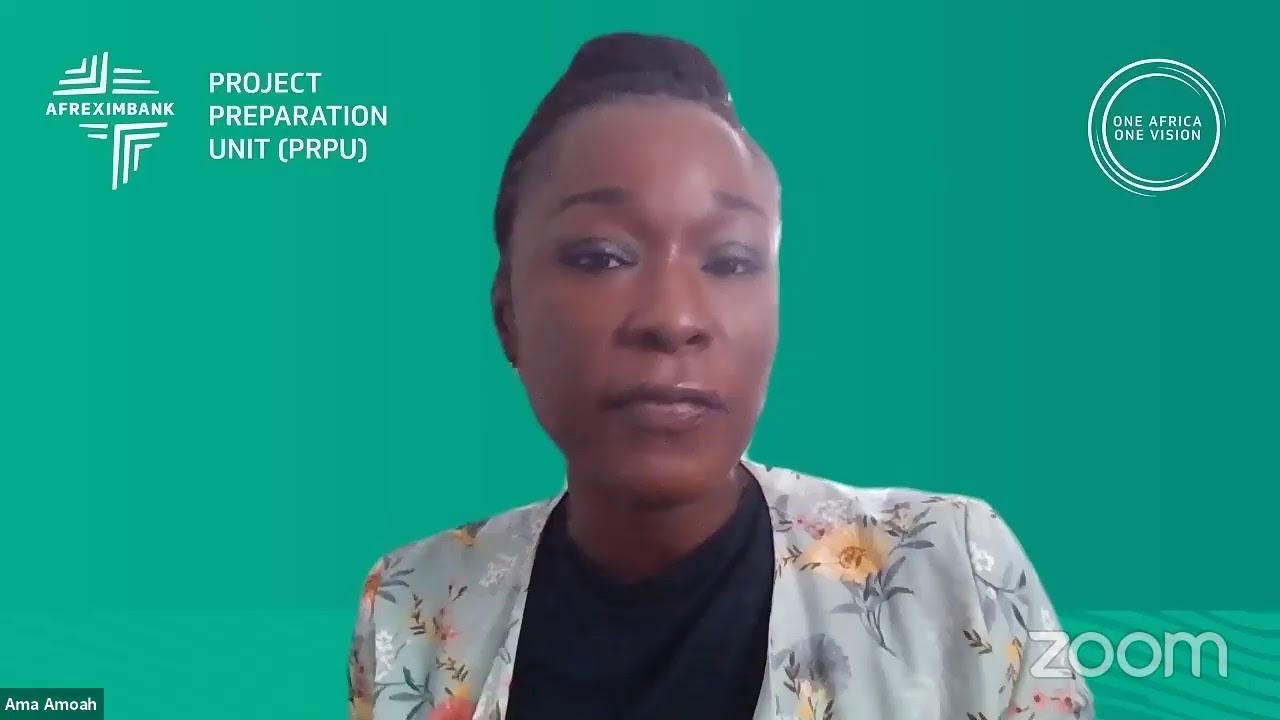 Webinar by Project Preparation Unit, Afreximbank