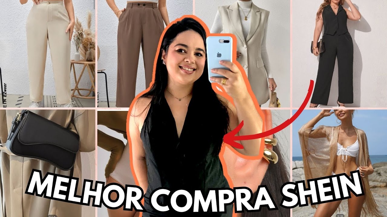 COMPRAS SHEIN - Melhores peças de alfaiataria Plus size -  Calças, blazer, bolsa e acessórios.