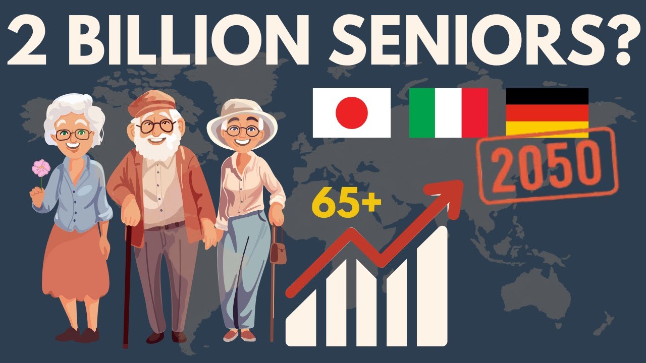 The World Is Getting Older: Shocking Aging Statistics by 2050 #data #senior #population