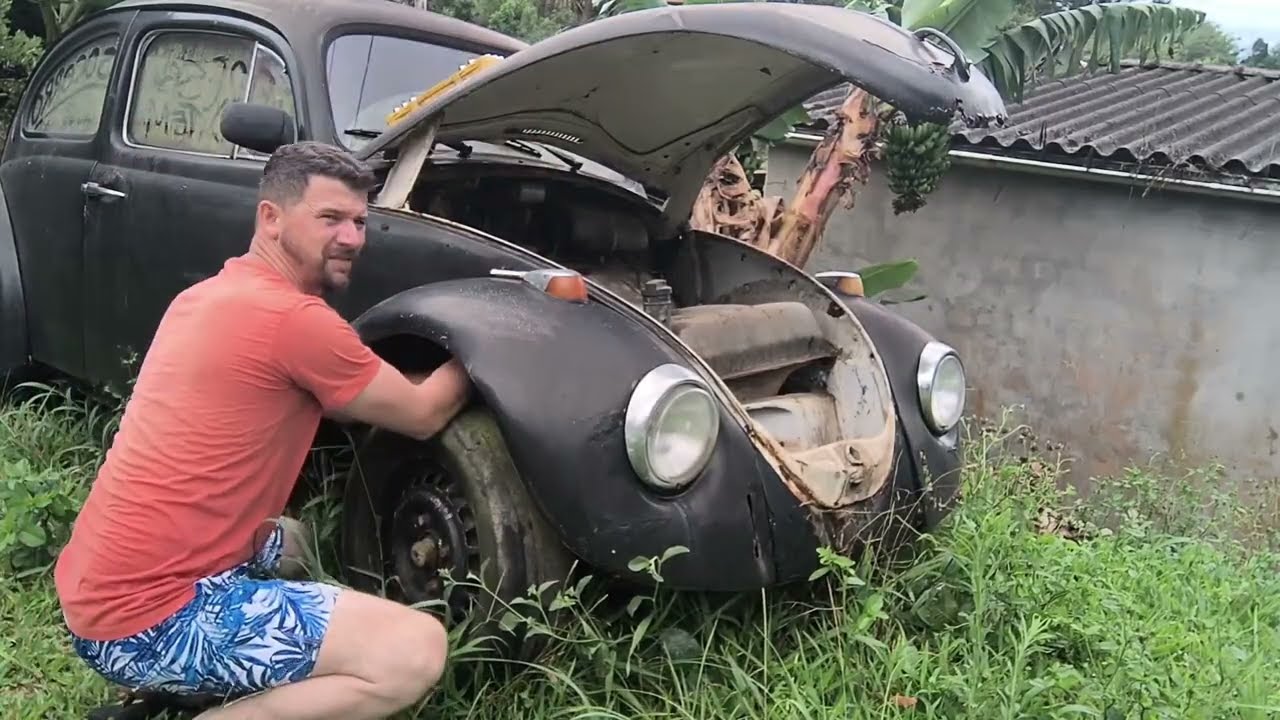 Resgate fusca 1974 Abandonado