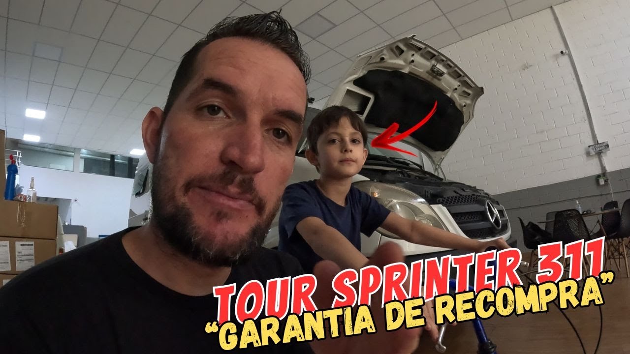 Tour em uma SPRINTER 311, com Garantia de Recompra CASO o Cliente NÃO GOSTE.